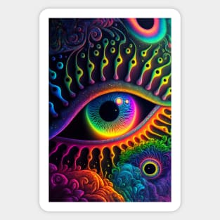 The eye Sticker